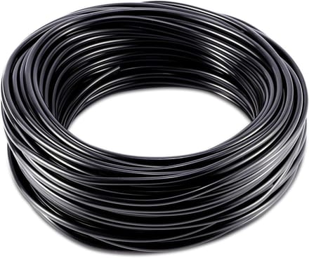 Druppelirrigatieslang - Waterslang rol - Tuin bewateren - Hogedrukbestendig - 10 meter - Zwart