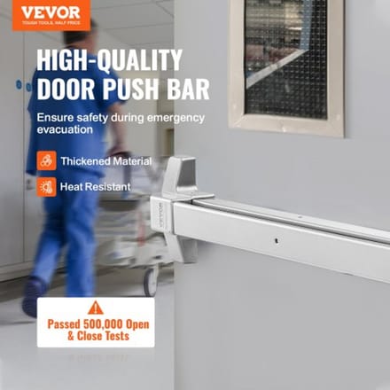VEVOR paniekstang uitgangsapparaat paniekslot deurschuif 711-1041mm