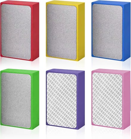 Schuurblok Set - Diamant Blokken - Vlakken Slijpen - Set van 6 - Diverse Grits