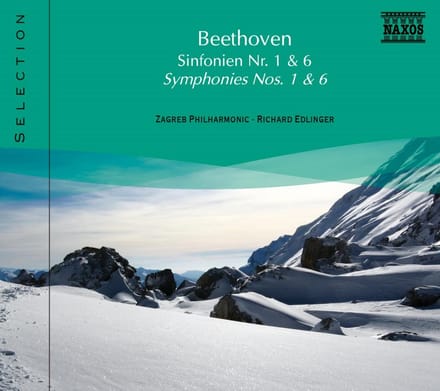 Zagreb Philharmonic Orchestra, Richard Edlinger - Beethoven: Symphonies Nos. 1 & 6 (CD)