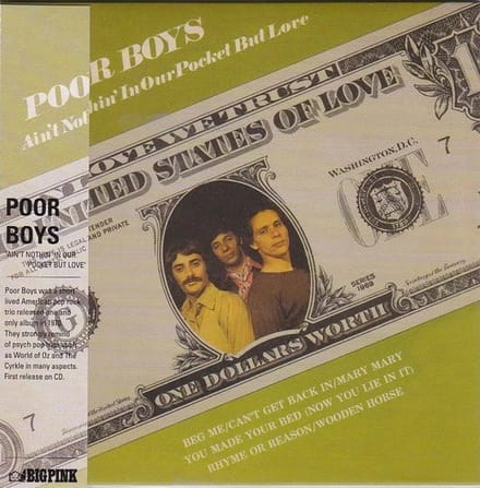 Poor Boys - Ain't Nothin' In Our Pocket But Love (CD)