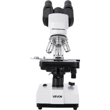Kit de Microscope Composé Binoculaire 40-5000X Double Étage Deux Jeux d'Oculaires
