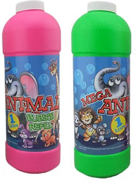 Bellenblaas mix navulling - 2x - 1 liter/1000 ml - bubbels maken