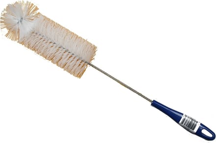 Benson Borstel Rager - Jumbo - Lang - Wit/Blauw - 43 cm
