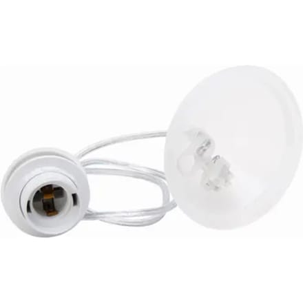 Kopp Snoerpendel E27 Met Kap 110mm Transparant