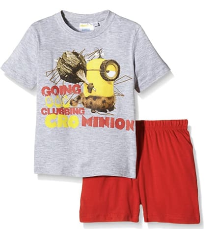 Minions shortama maat 98