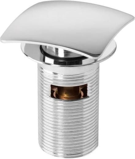 WIRQUIN Quick-Clac wastafel wastafel - 75 mm - Vierkant - Met overloop