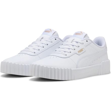 PUMA Carina 3.0 Dames Sneakers - PUMA White-PUMA Gold