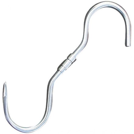 Draaibare vleeshaak 26cm tot 150kg