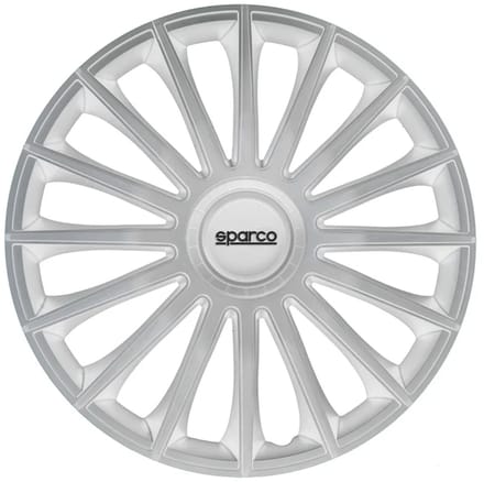 Sparco Wieldoppen Treviso 14 inch Zilver - 4 stuks