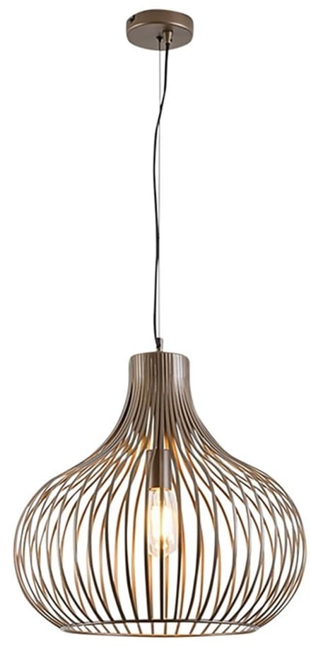 Freelight Hanglamp Aglio Brons-Goud Metaal Ø 48cm