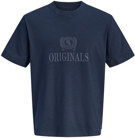 JACK & JONES - JORFREDERIKSBERG MONOGRAM TEE SS CN SN Heren T-shirt