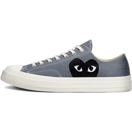 Converse Chuck Taylor 70s Ox Comme des Garcons Play Staalgrijs EU 35 grijs