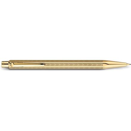 Caran d'ache ecridor vulpotlood 0,7 mm chevron, verguld