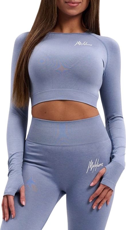 Malelions Sport Seamless Cropped Shirt Dames - Maat M/L