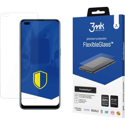 3mk FlexibleGlass hybrid glass on Oppo Reno 4 Lite