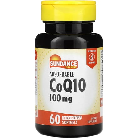 Absorbeerbare CoQ10, 100 mg, 60 Softgels