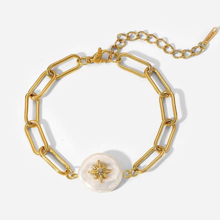 Armband met Parel & Ster – Speels & Elegant | Twinolo