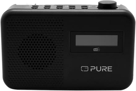 Pure Elan One2 Charcoal EU/UK/AU Zakradio DAB+, FM Bluetooth, DAB+ Zwart