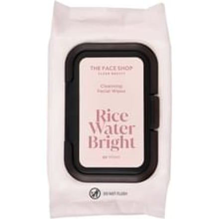 THE FACE SHOP - Rice Water Bright Cleansing Facial Wipes 2026 Version - 50 sheets