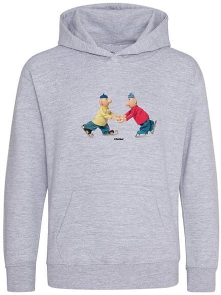 Hingly Hooded sweater Buurman & Buurman Grijs Schaatsen S