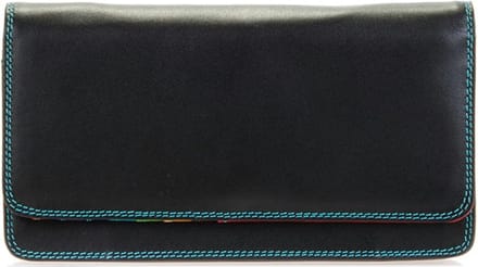 MyWalit MyWalit Portemonnee Dames - Ritsportemonnee - Leer - Zwart