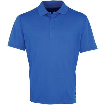 Premier Heren Coolchecker Pique Poloshirt (Koningsblauw)