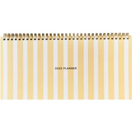 Fabrique - Weekplanner - Bureau - Geel wit gestreept
