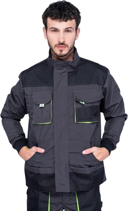 Robuuste Werkjas Heren met Veel Zakken - Kleding voor Klussen en Bouw