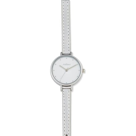 Horloge ARABIANS DBA2265S. Kwarts, Kleur zilver. Vrouw. white