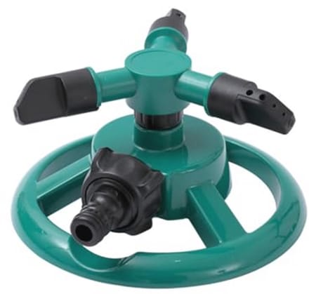 Verstelbare 360° ronde bodemsproeier voor tuinirrigatie - Eenvoudige en efficiënte waterverdeling