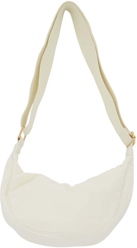 Zusss Nylon Fanny Pack 100% Polyamide Off White