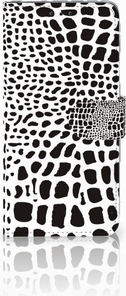 Samsung Galaxy S10 Plus Telefoonhoesje met Pasjes Slangenprint