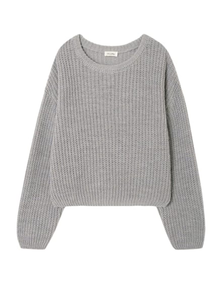 American Vintage Cyrow Pullovers Grijs Cyr18ah26