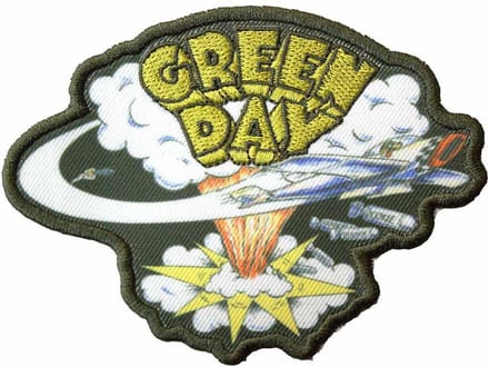 Green Day - Dookie Cut-Out Green Patch - Multicolours