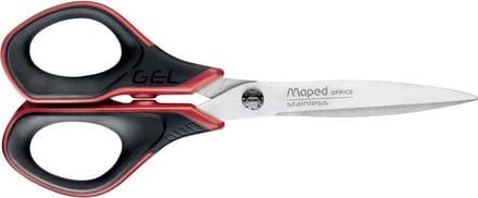 Advanced Gel schaar 17 cm - symmetrisch - zwart