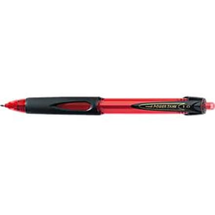 Balpen Uni-ball Powertank 1.0mm rood - 12 stuks
