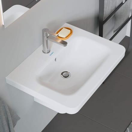 Duravit DuraStyle furniture washbasin 65 cm, 1 tap hole