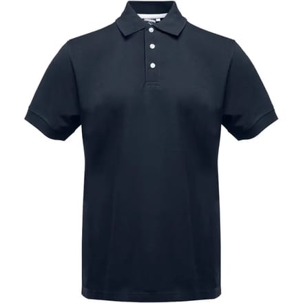 Polo met contrasterende knopen Pen Duick