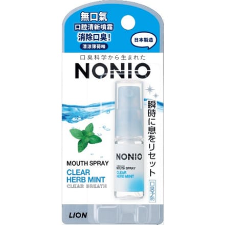 LION - Nonio - Mouth Mist - 5ml - Clear Herb Mint
