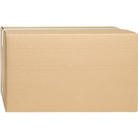 Golfkartonnen vouwdozen, dubbele golf, 440 x 310 x 250 mm