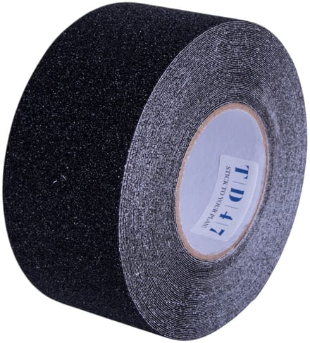 TD47 Antislip Tape 75mm x 18,3m Zwart
