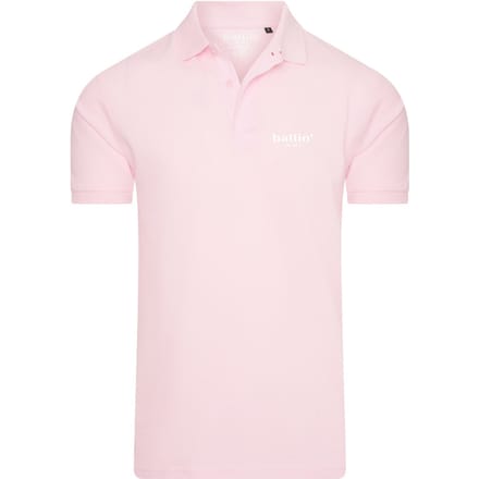 Ballin Est. 2013 - Heren Polo SS Basic Polo - Roze - Maat M