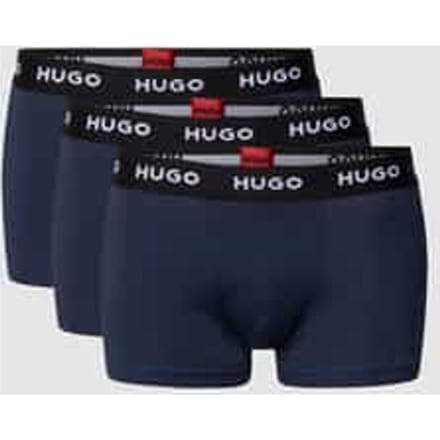 HUGO trunks (3-pack) - heren boxers kort - navy - Maat: S