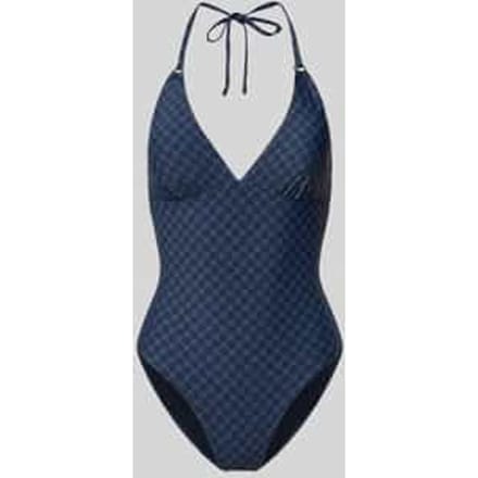 Swimsuit met halter met logomotief model 'Cortina Beach'