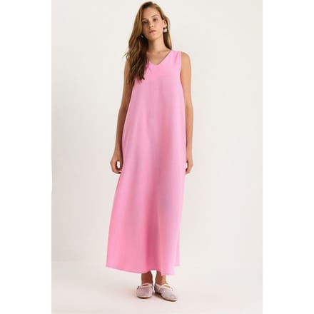 V-hals Maxi Jurk