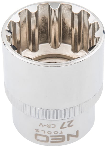 NEO Serie - Spline Dop - 27 mm - Chroom-vanadium