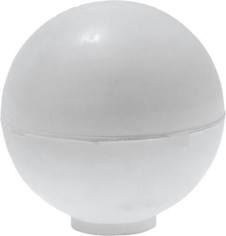 Protect-it Deurstopper/deurbuffer Golf - 1x - D35mm - rubber - wit