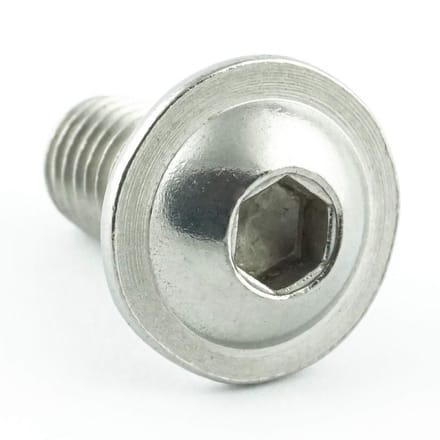 M8 Lensflenskopschroeven met Inbus Aandrijving, 40mm Lang, RVS A2 (5 Stuks)