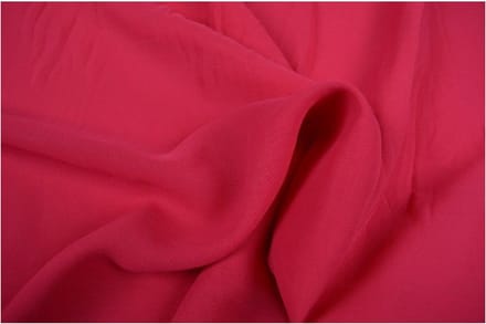 Chiffon stof - Fuchsia - 1 meter - Per meter - 150cm breed